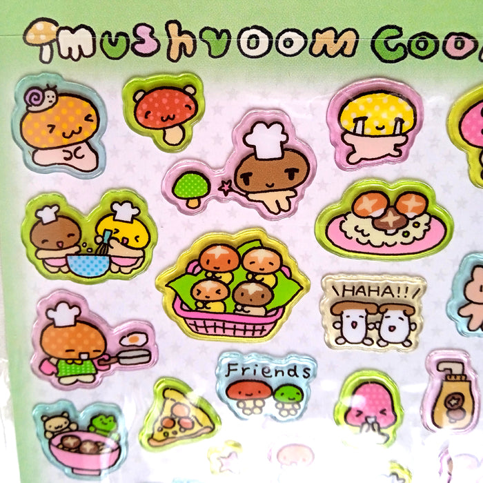 MUSHROOM COOK 3D STICKERS – GOODNIGHT SHEEP