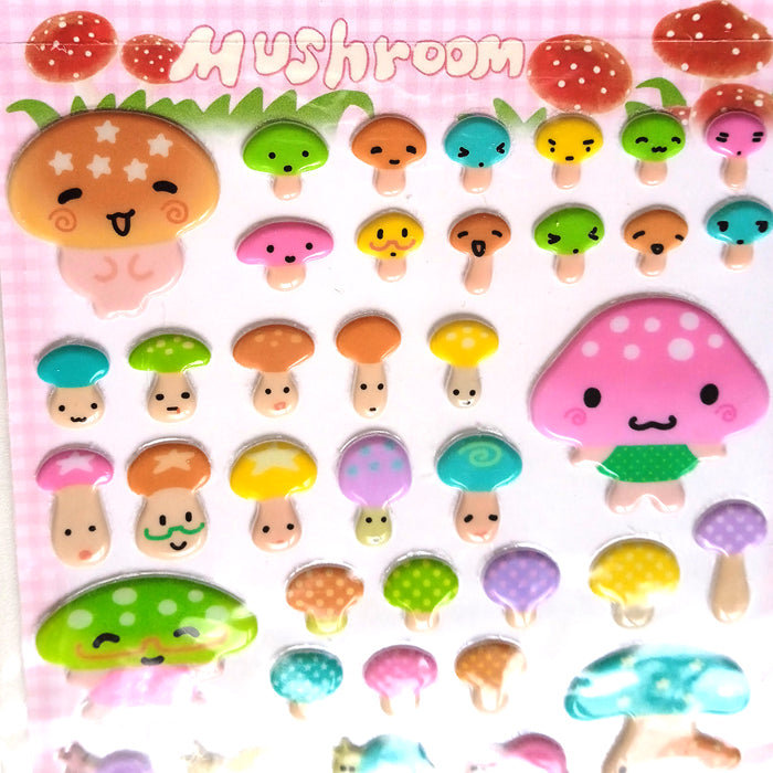 SOFT MUSHROOM 3D STICKERS – GOODNIGHT SHEEP