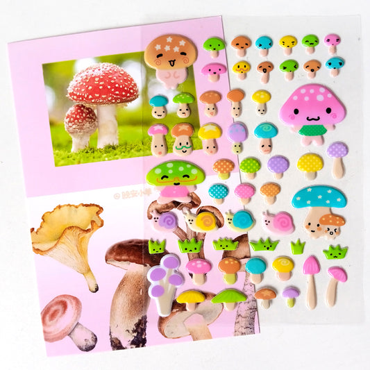 SOFT MUSHROOM 3D STICKERS – GOODNIGHT SHEEP