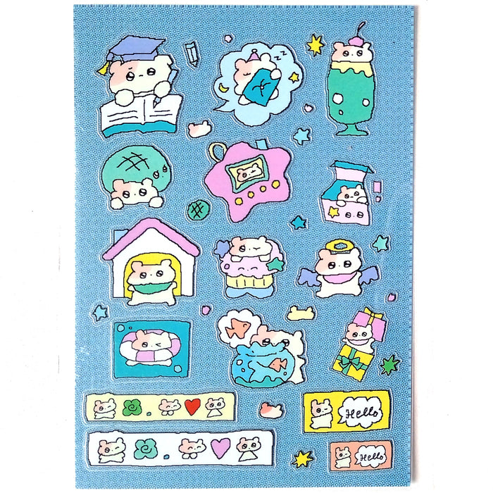 HAMSTER STICKERS – CREAMHONEY