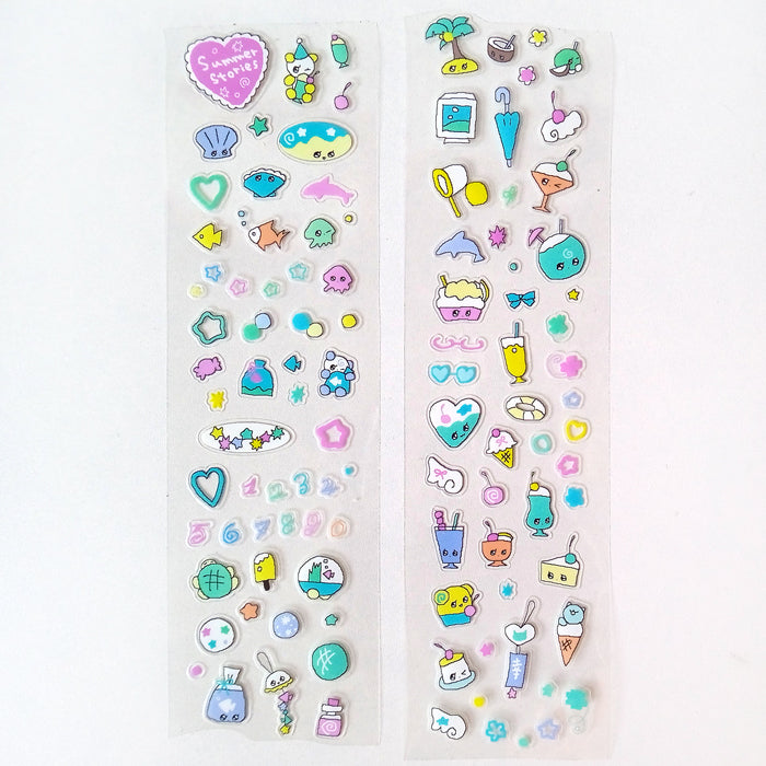 SUMMER STORIES STICKERS – CREAMHONEY