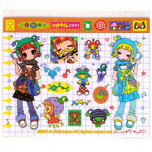 ALIEN HAT STICKERS – RIRICOZOO