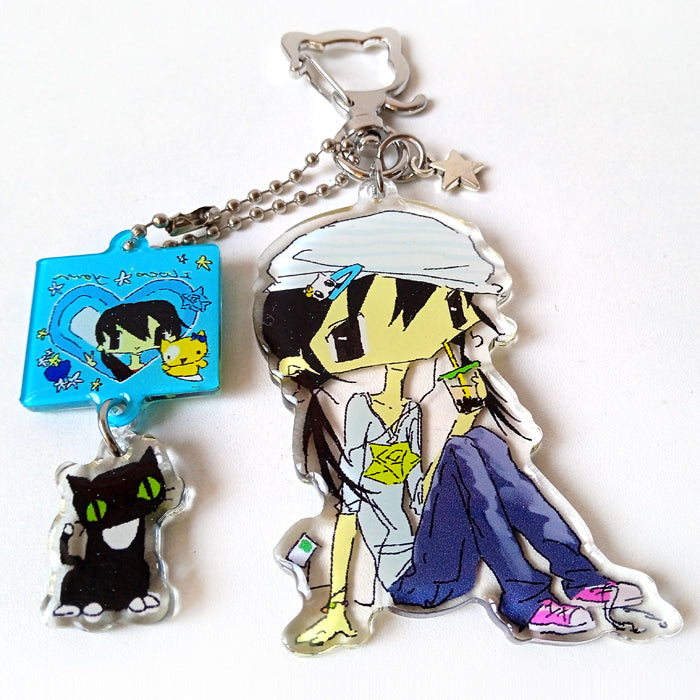 BOBA TEA KEYCHAIN – 7:45