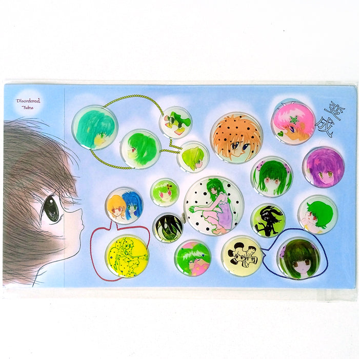 BLOWING BUBBLES 3D STICKERS – DISORDERED TWINS