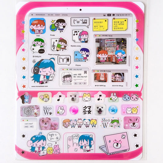 LAPTOP STICKERS – MONANBEAR