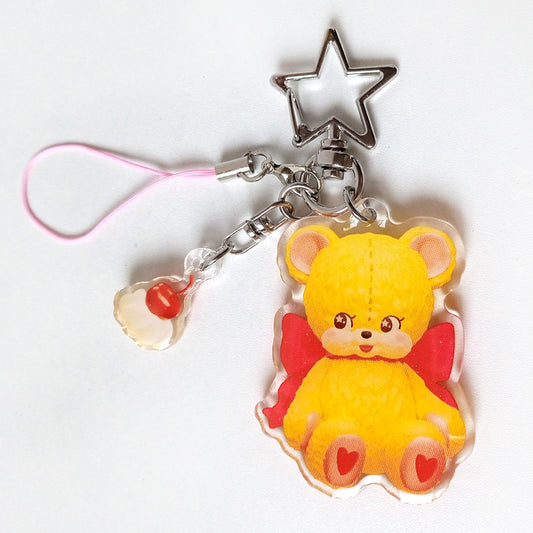 RETRO TEDDY KEYCHAIN