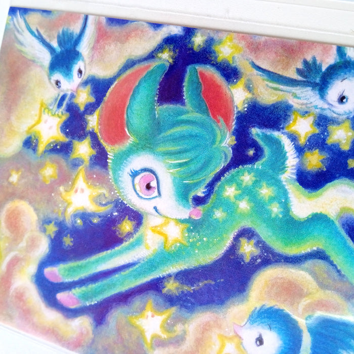 FLUFFY DREAMLAND POSTCARD SET – MERAJAY