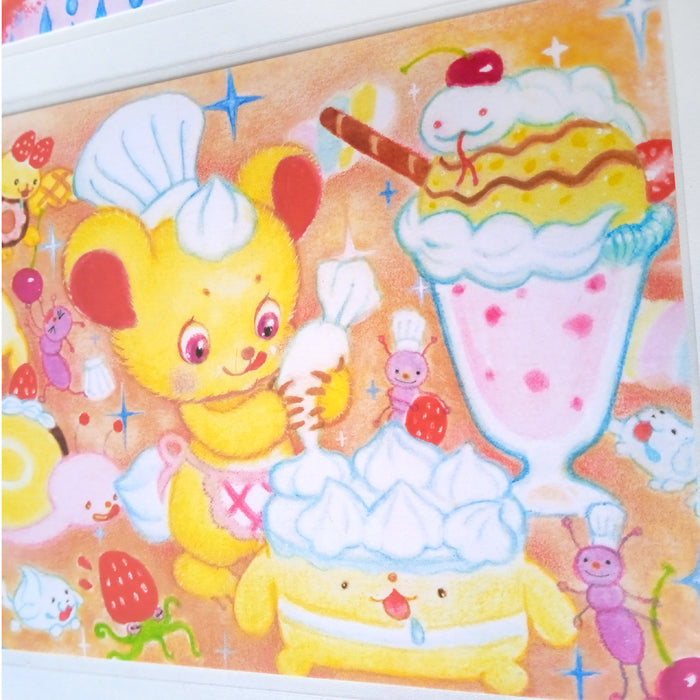 FLUFFY DREAMLAND POSTCARD SET – MERAJAY
