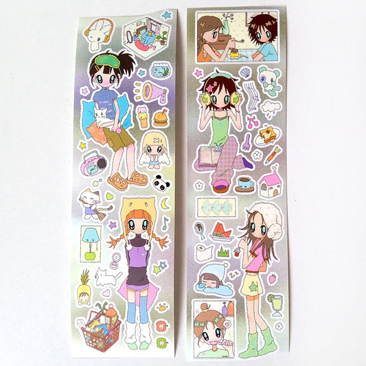 SLEEPOVER STICKERS
