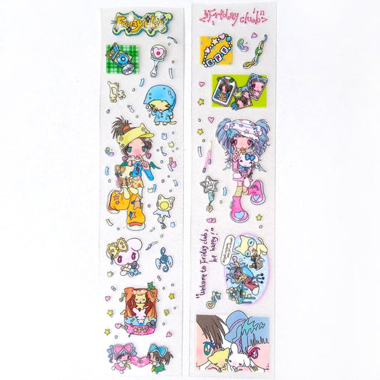 FRIDAY CLUB STICKERS – SUNONEBIRD