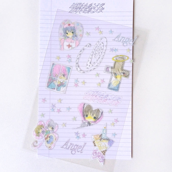 ANGEL WHISPER STICKERS – NEMONY