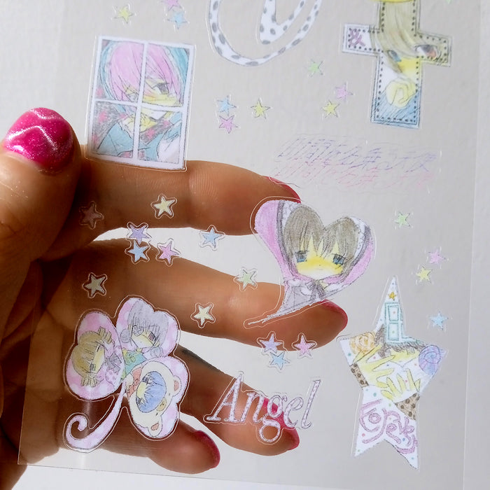 ANGEL WHISPER STICKERS – NEMONY