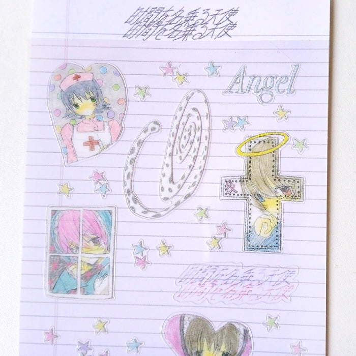 ANGEL WHISPER STICKERS – NEMONY