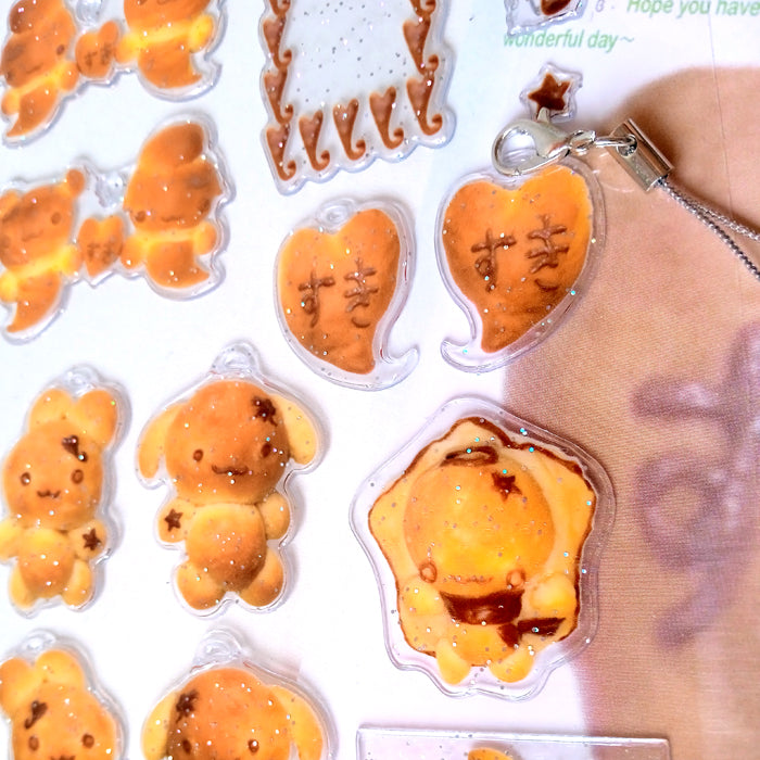 3D BREAD KEYCHAIN STICKERS – ALLDOLLSCODE