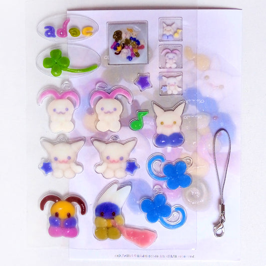 3D JELLY KEYCHAIN STICKERS – ALLDOLLSCODE