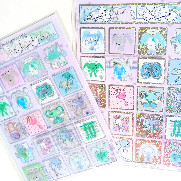 ANGEL PUZZLE STICKERS – ALLDOLLSCODE