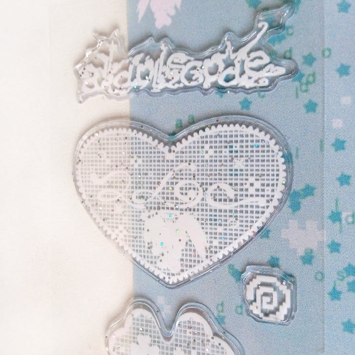 LACE DOILIES 3D STICKERS – ALLDOLLSCODE