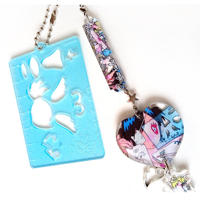 ANGEL RULER KEYCHAIN – SUNONEBIRD