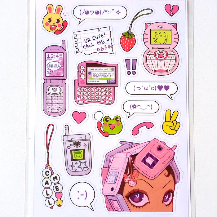 CALL ME STICKERS – SVV ART