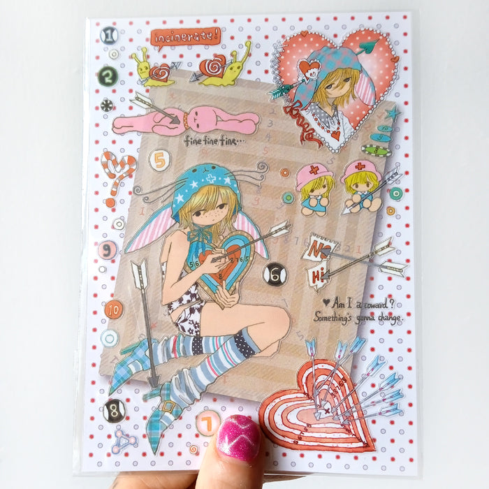 ARROW TO MY HEART STICKERS – OOOCTOPUS