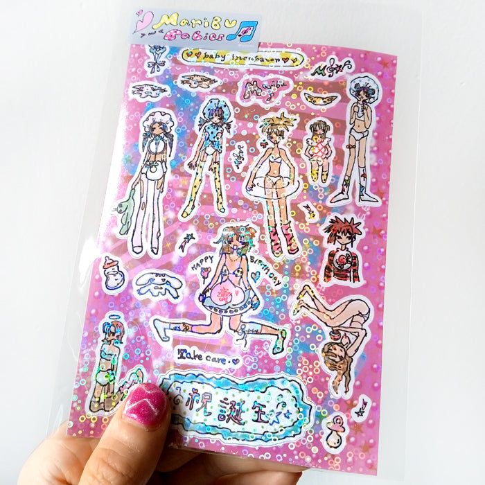 BABY INCUBATOR STICKERS – MARIBU