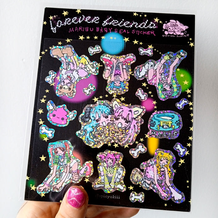FOREVER FRIENDS STICKERS – MARIBU
