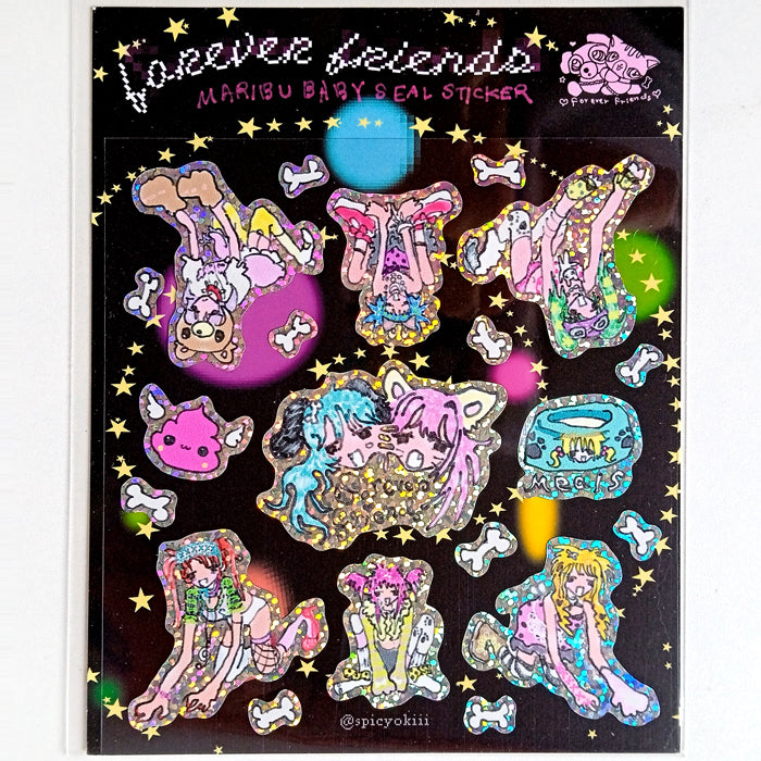 FOREVER FRIENDS STICKERS – MARIBU