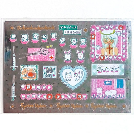 LITTLE TOOTH STICKERS – OOOCTOPUS