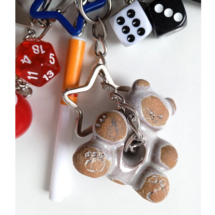 LLAVERX MAMADX (BUFF KEYCHAIN) #6 – ROXO