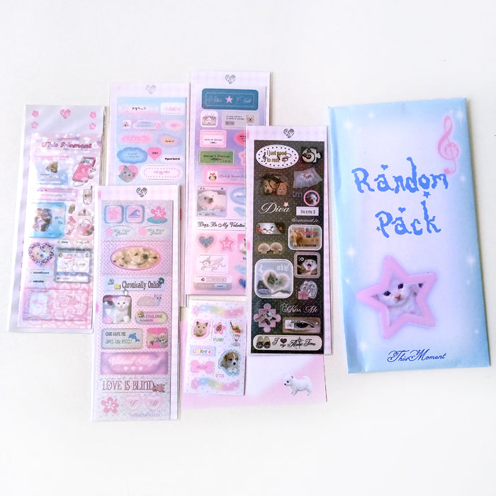 RANDOM STICKER PACK – THIS MOMENT