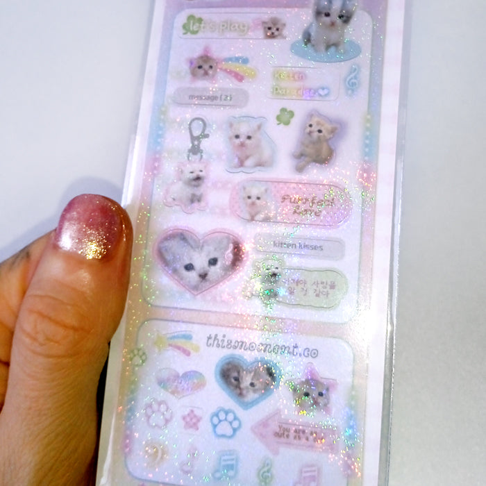 KITTEN PAWS STICKERS – THIS MOMENT