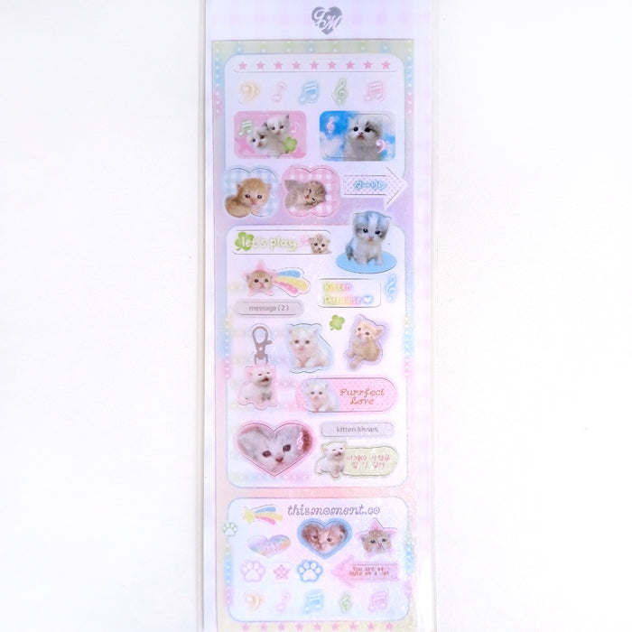 KITTEN PAWS STICKERS – THIS MOMENT