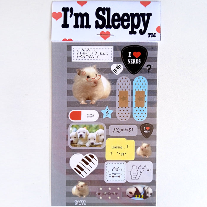 I'M SLEEPY STICKERS – THIS MOMENT