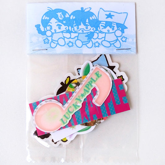 LUCKY STAR APPLE STICKERS
