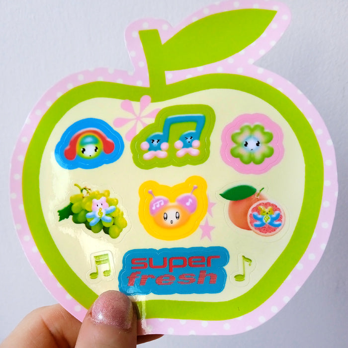 SUPER FRESH STICKERS – THEIRFIELDNOTES
