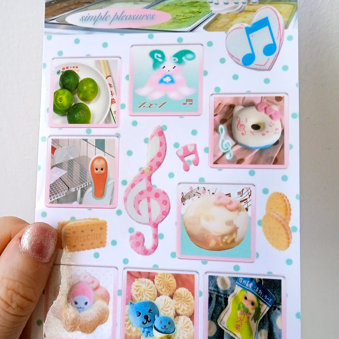 SIMPLE PLEASURES STICKERS – THEIRFIELDNOTES