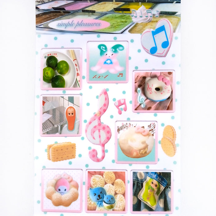 SIMPLE PLEASURES STICKERS – THEIRFIELDNOTES