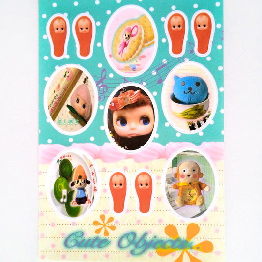 CUTE OBJECTS STICKERS – THEIRFIELDNOTES
