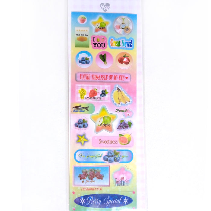TROPICAL FRUITS STICKERS – THIS MOMENT