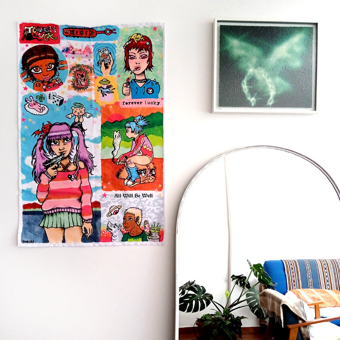 TOUGH LUCK TAPESTRY – INECHI