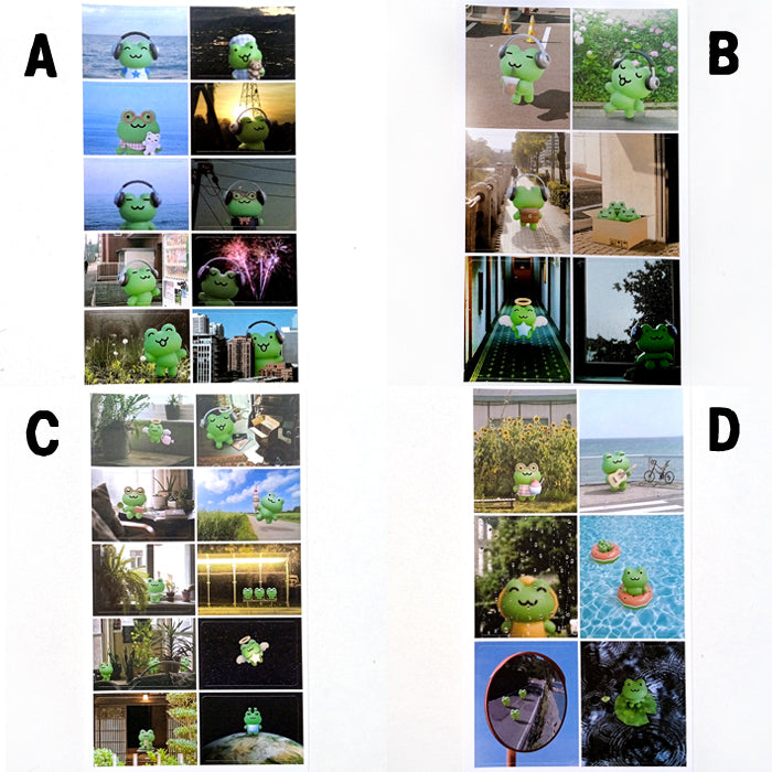 3D FROG PHOTO STICKERS – DEKHO BOKHO