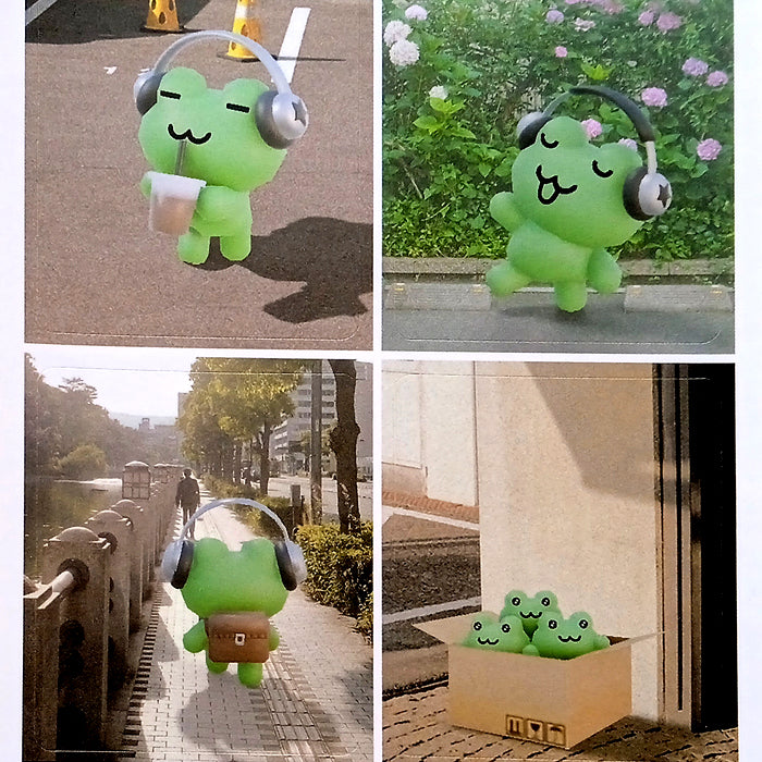 3D FROG PHOTO STICKERS – DEKHO BOKHO