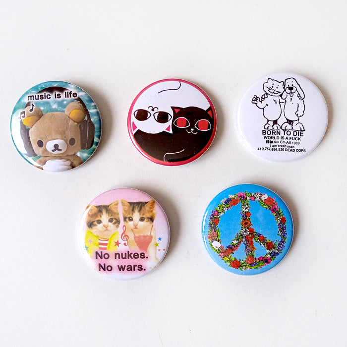 PEACE FOR THE WORLD PINS