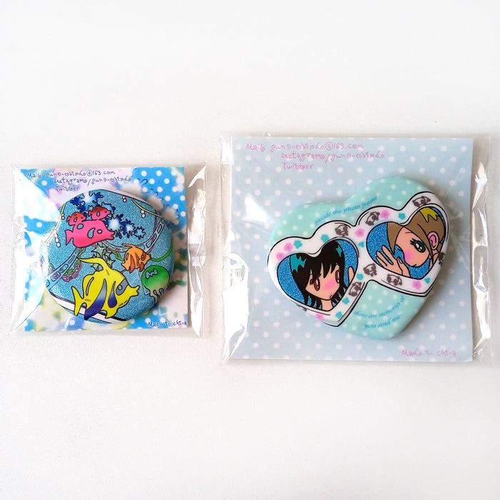 AQUARIUM LOVERS PINS – SUNONEBIRD