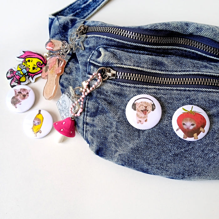 MEME CAT PINS