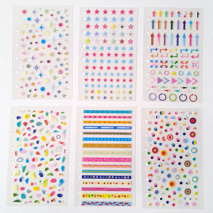 A6 STICKER INSERT SETS
