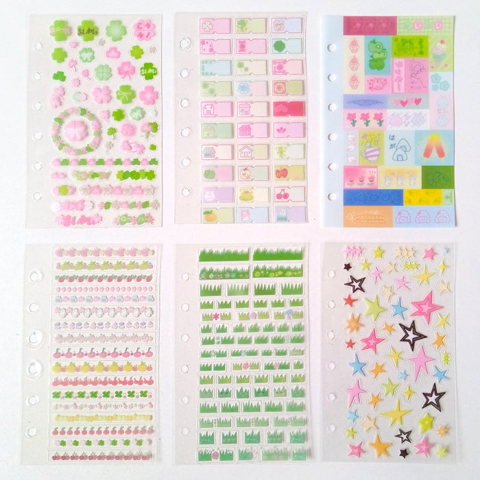 A6 STICKER INSERT SETS