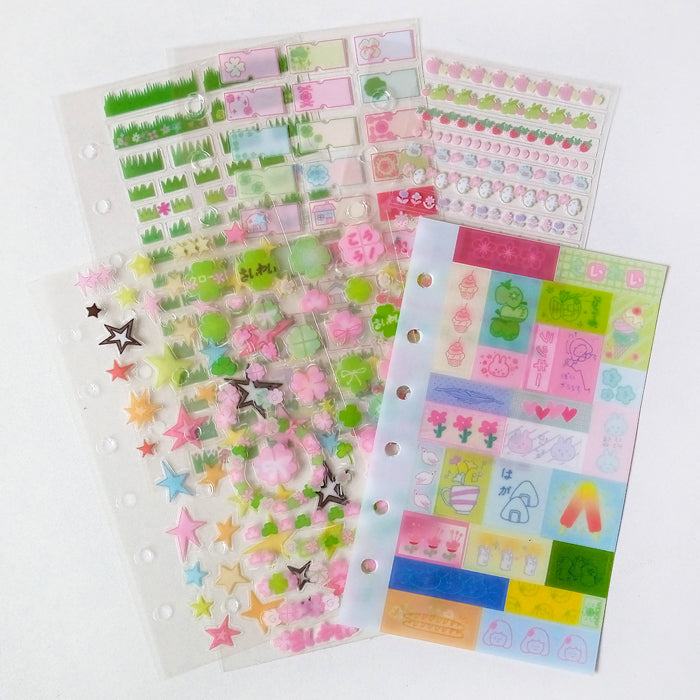 A6 STICKER INSERT SETS