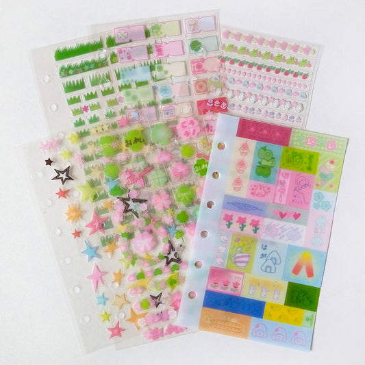 A6 STICKER INSERT SETS