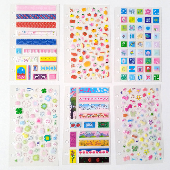 A6 STICKER INSERT SETS